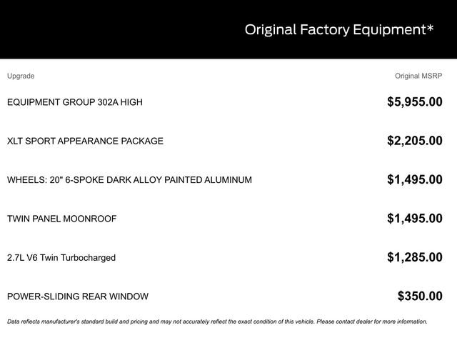 Certified 2023 Ford F150 XLT w/ Equipment Group 302A High image 21