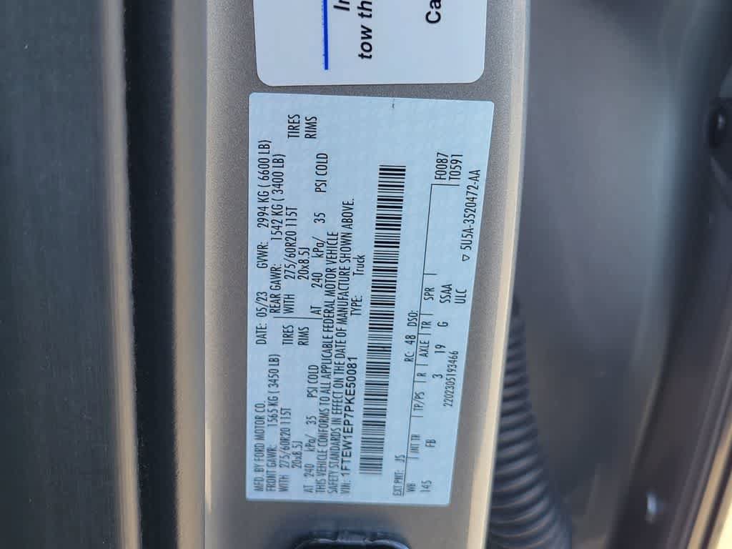 Certified 2023 Ford F150 XLT w/ Equipment Group 302A High AWD/4WD image 17
