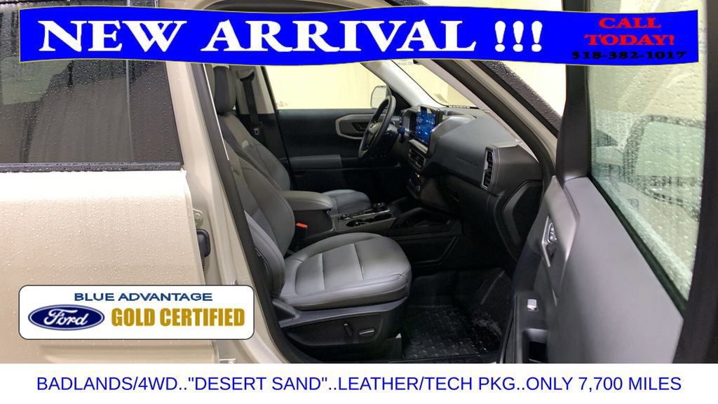 Certified 2025 Ford Bronco Sport Badlands w/ Badlands Tech Package image 14