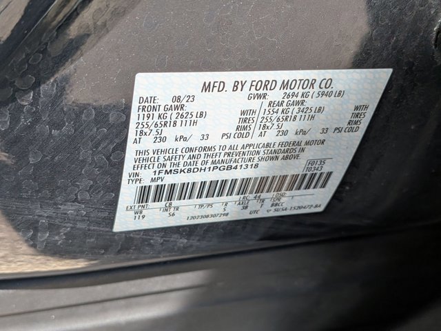 Certified 2023 Ford Explorer XLT w/ Equipment Group 202A AWD/4WD image 28