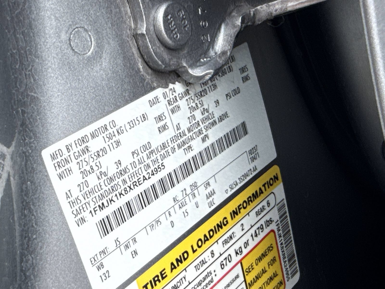 Certified 2024 Ford Expedition Max Limited RWD image 41