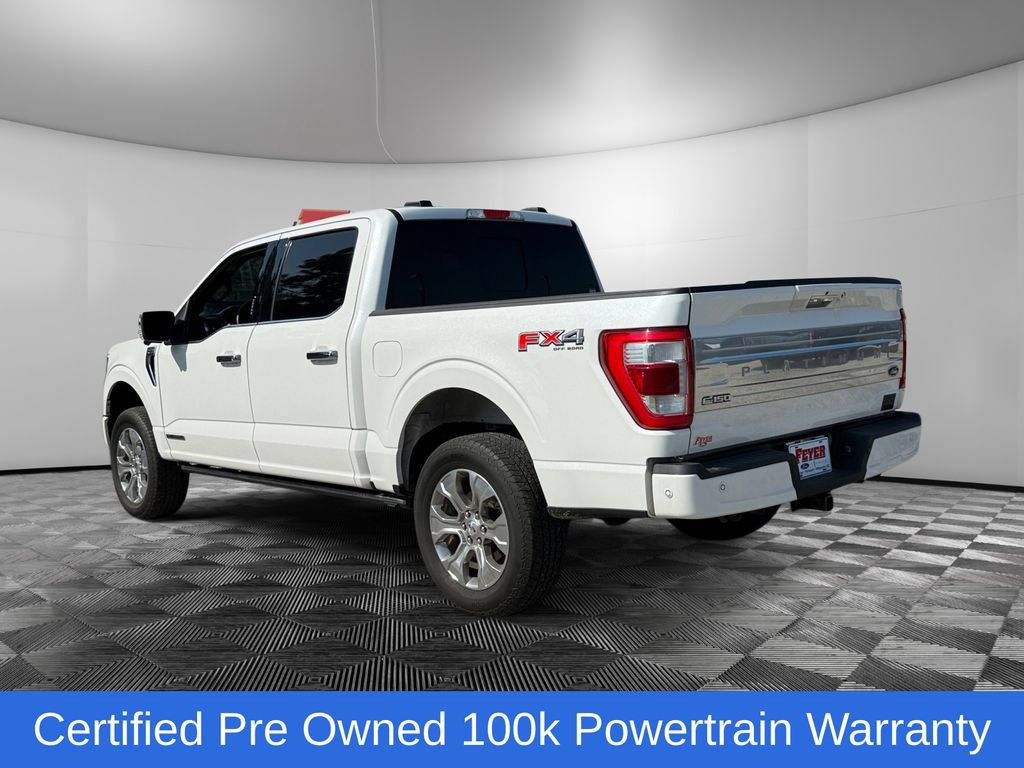 Certified 2023 Ford F150 Platinum w/ Equipment Group 701A High AWD/4WD image 3
