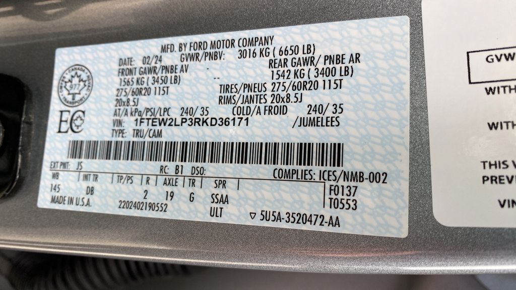 Certified 2024 Ford F150 STX w/ STX Black Appearance Package AWD/4WD image 27