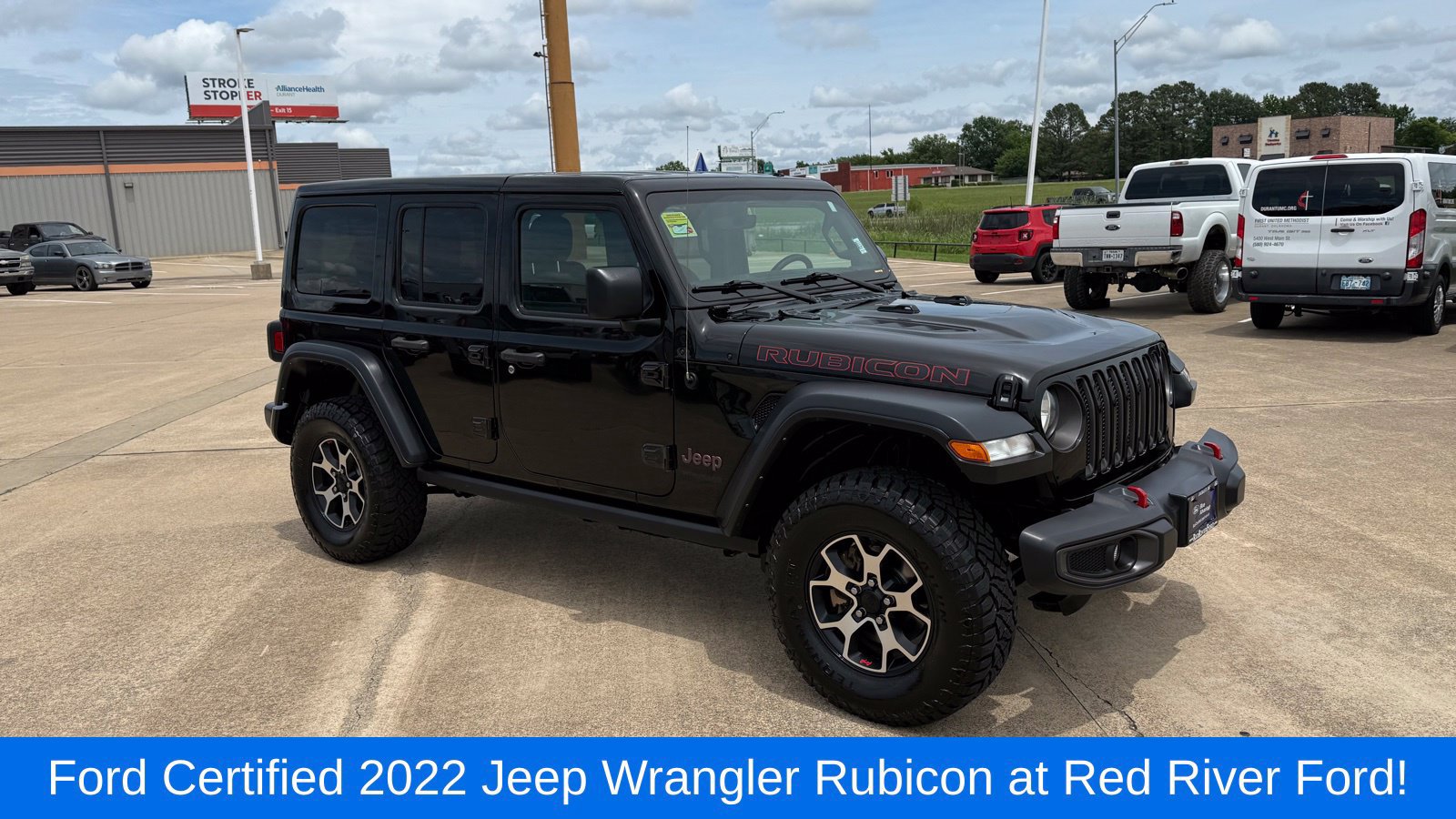 Used 2022 Jeep Wrangler Unlimited Rubicon w/ Cold Weather Group AWD/4WD image 3