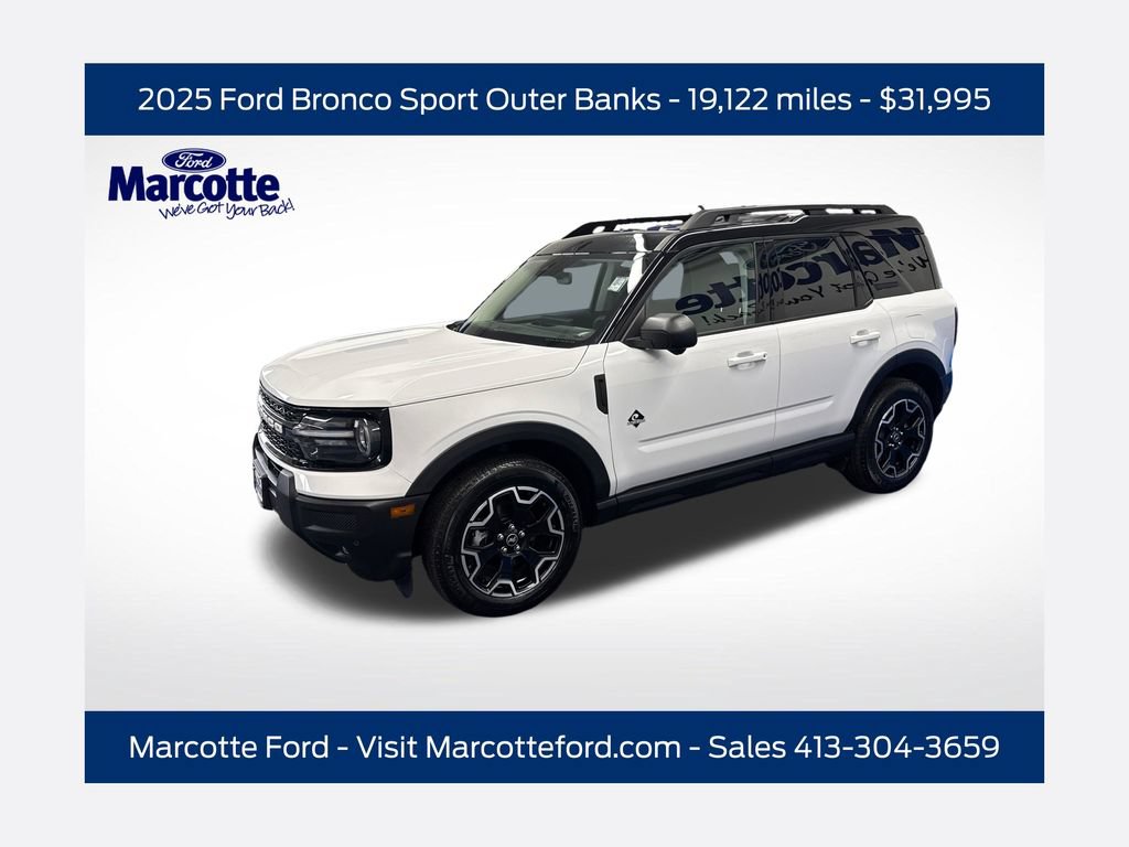 Certified 2025 Ford Bronco Sport Outer Banks w/ Outer Banks Tech Package+