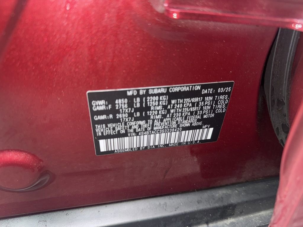 Used 2025 Subaru Outback Premium image 9