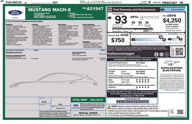 Certified 2023 Ford Mustang Mach-E Premium image 39