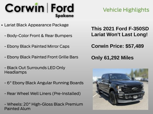 Certified 2021 Ford F350 Lariat AWD/4WD image 7