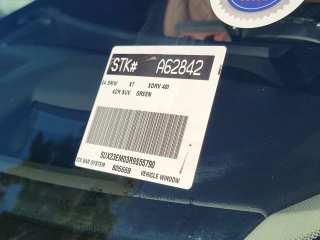 Used 2024 BMW X7 xDrive40i w/ Parking Assistance Package AWD/4WD image 30