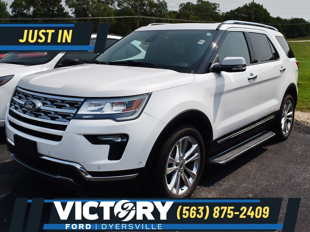 Certified 2018 Ford Explorer Limited w/ Equipment Group 301A AWD/4WD image 1