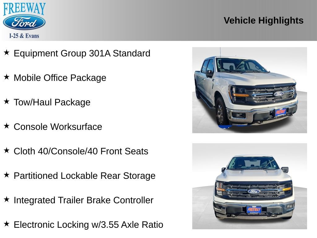 Certified 2024 Ford F150 XLT w/ Mobile Office Package image 4
