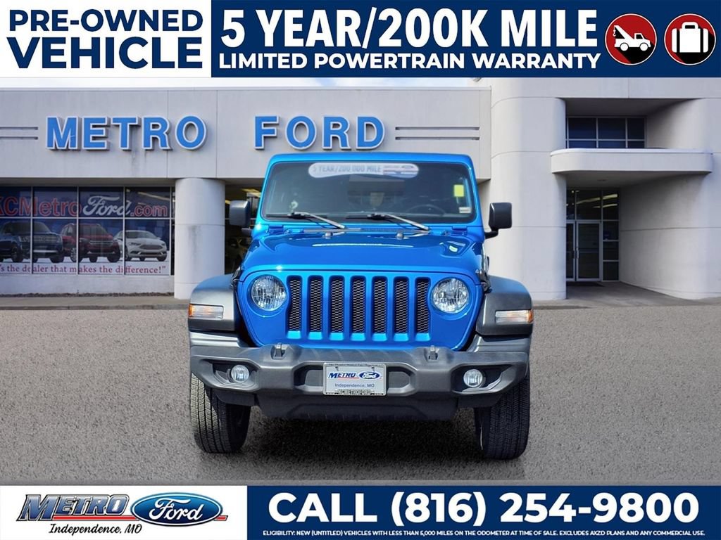 Used 2022 Jeep Wrangler Unlimited Sport AWD/4WD image 8