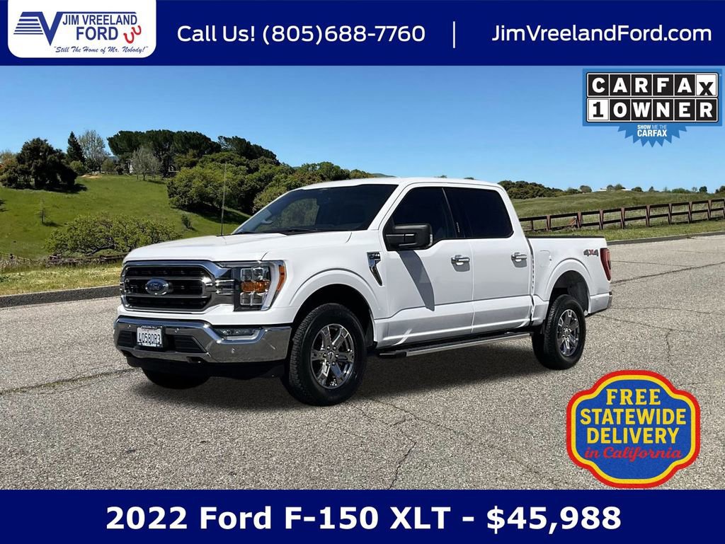 Certified 2022 Ford F150 XLT w/ Equipment Group 302A High
