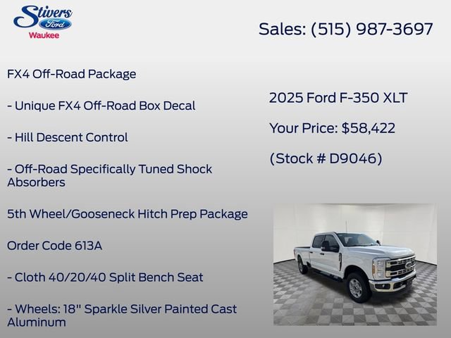 Certified 2025 Ford F350 XLT AWD/4WD image 8