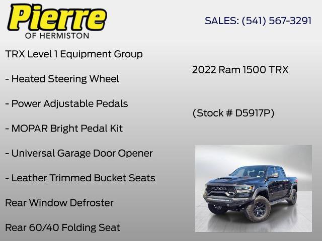 Used 2022 RAM 1500 TRX AWD/4WD image 18
