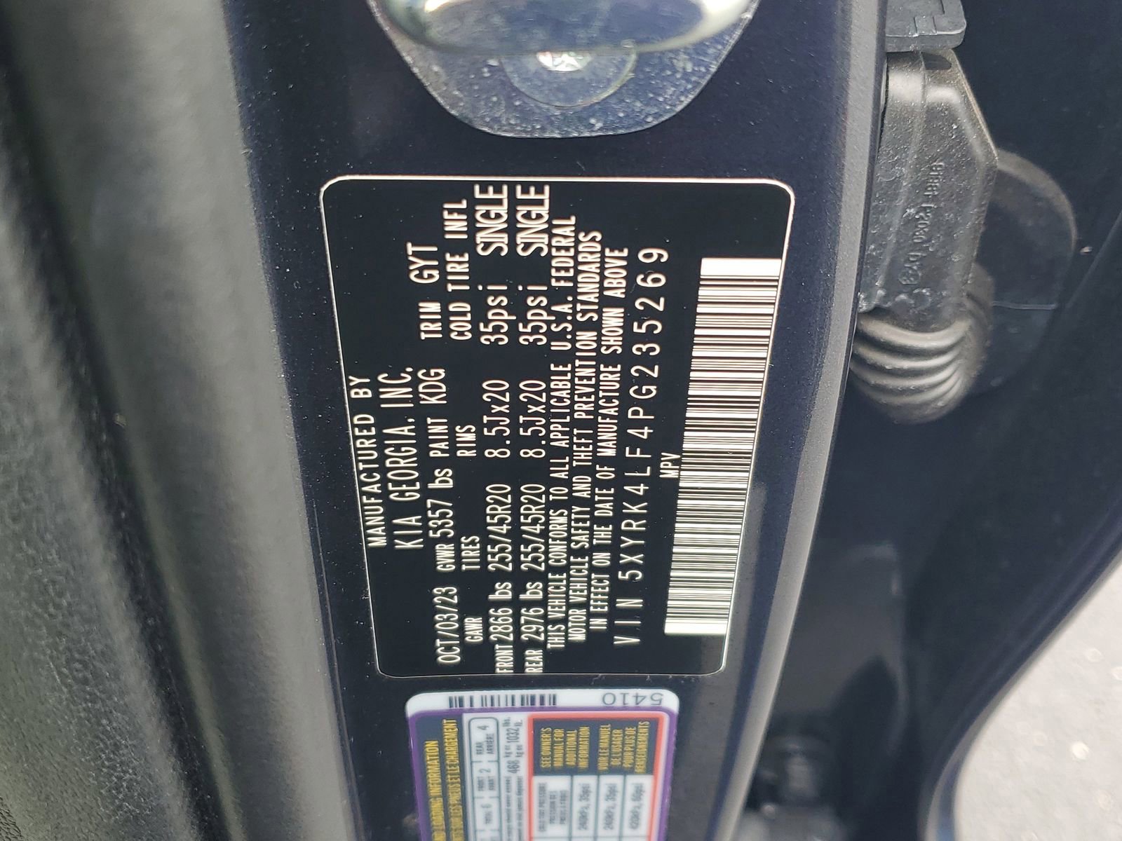 Used 2023 Kia Sorento SX image 32