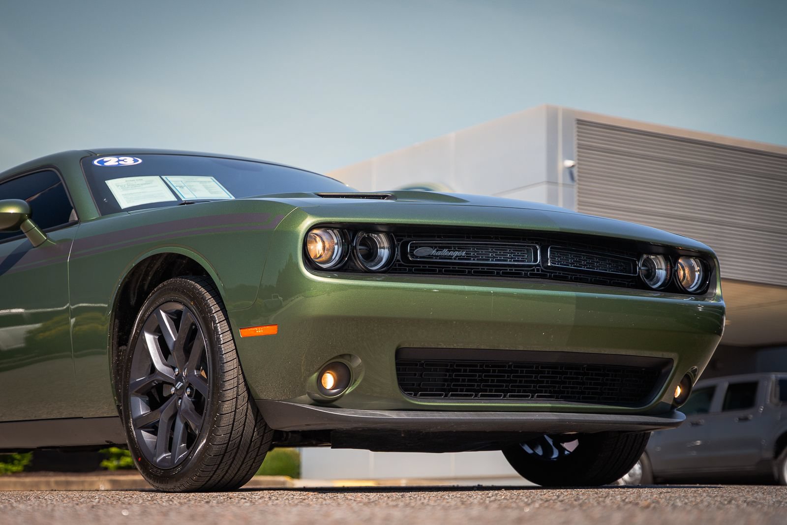 Used 2023 Dodge Challenger SXT w/ Blacktop Package RWD image 3