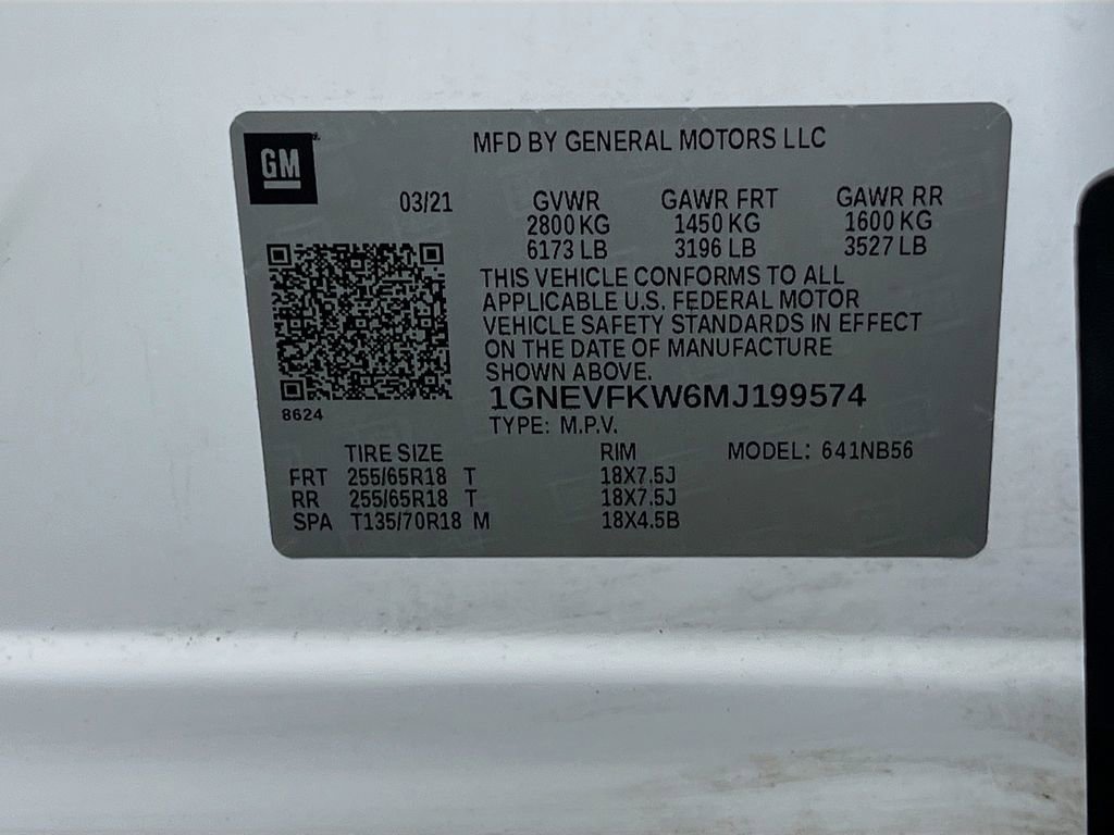 Used 2021 Chevrolet Traverse LS AWD/4WD image 36