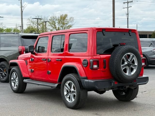Used 2021 Jeep Wrangler Unlimited Sahara w/ Uconnect 4C Nav & Sound Group AWD/4WD image 45