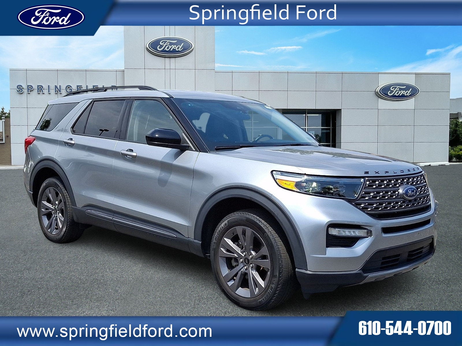 Certified 2023 Ford Explorer XLT w/ Equipment Group 202A