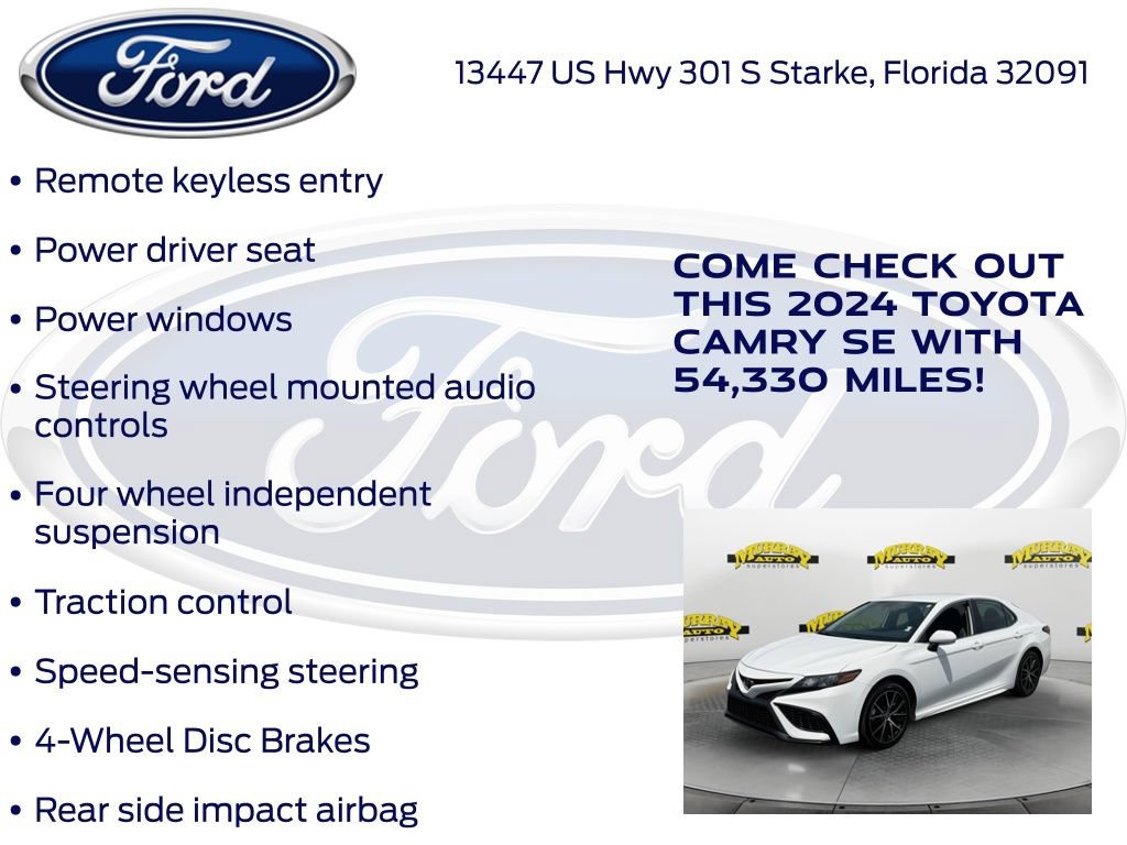 Used 2024 Toyota Camry SE FWD image 20