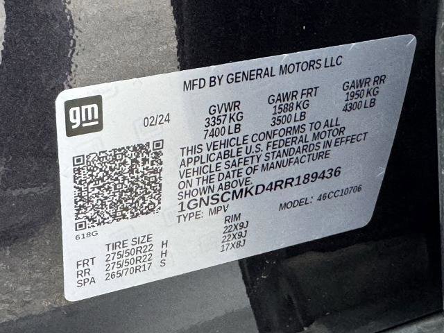 Used 2024 Chevrolet Tahoe LS w/ Driver Alert Package RWD image 11
