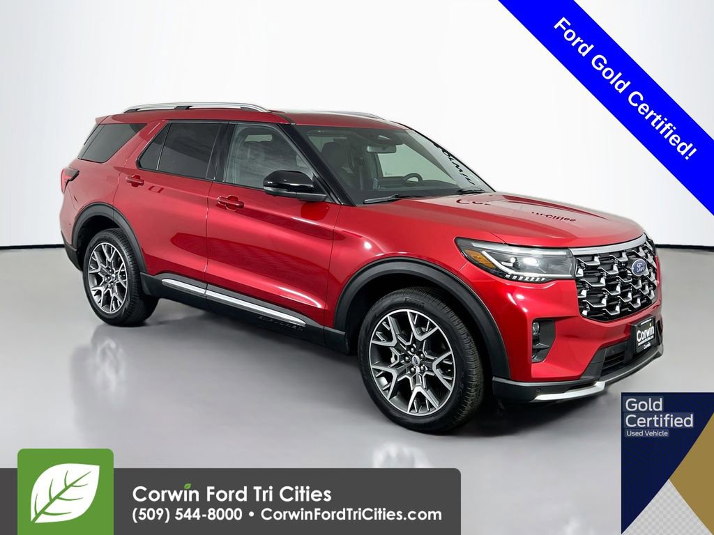 Certified 2025 Ford Explorer Platinum w/ Ultimate Package image 1