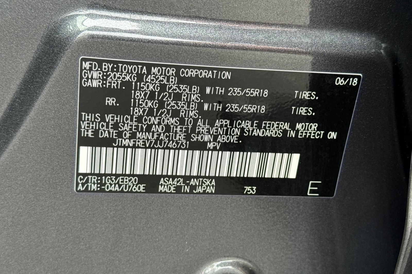 Used 2018 Toyota RAV4 SE w/ Power Extra Value Package FWD image 37