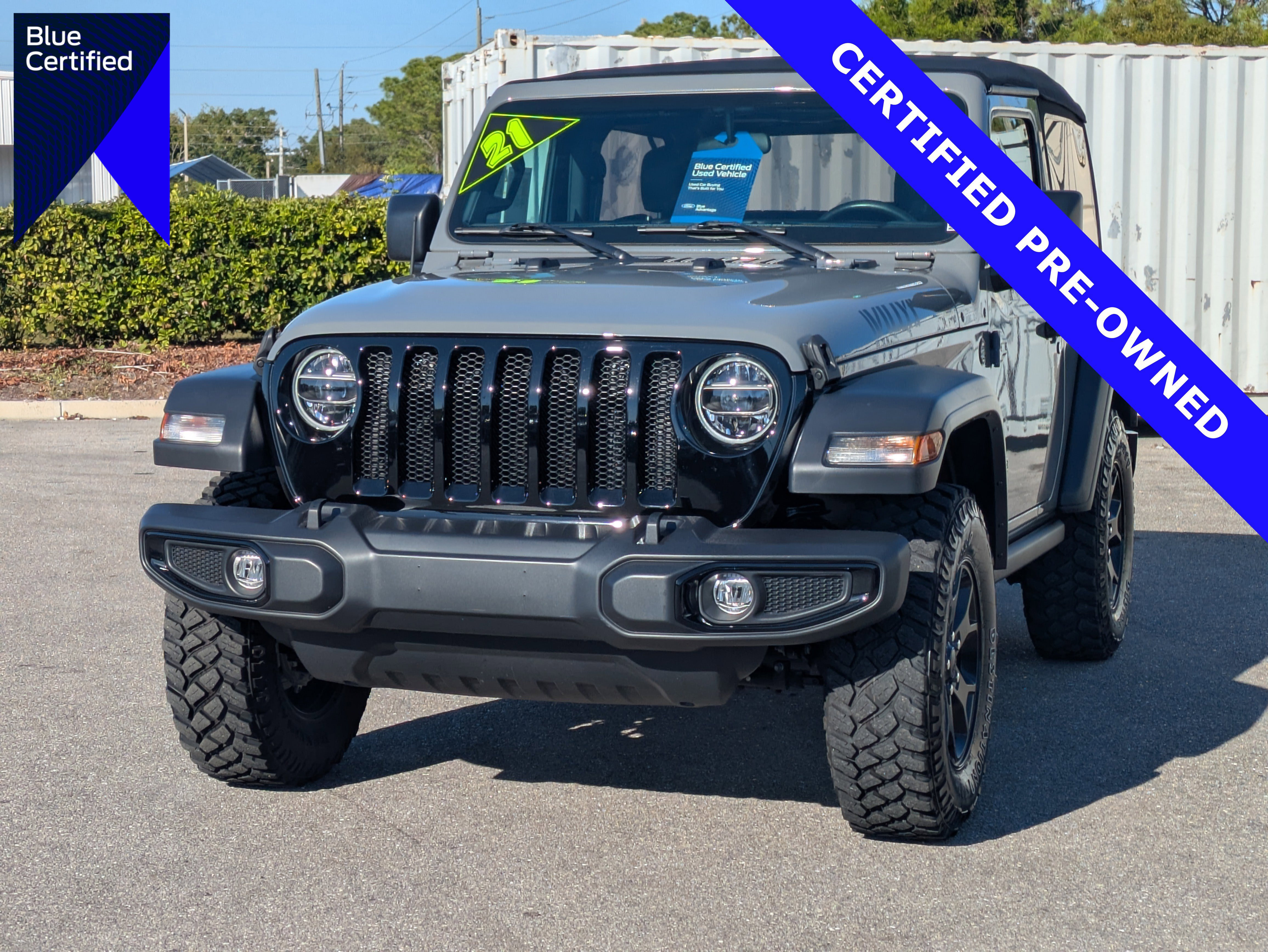 Used 2021 Jeep Wrangler Willys image 1