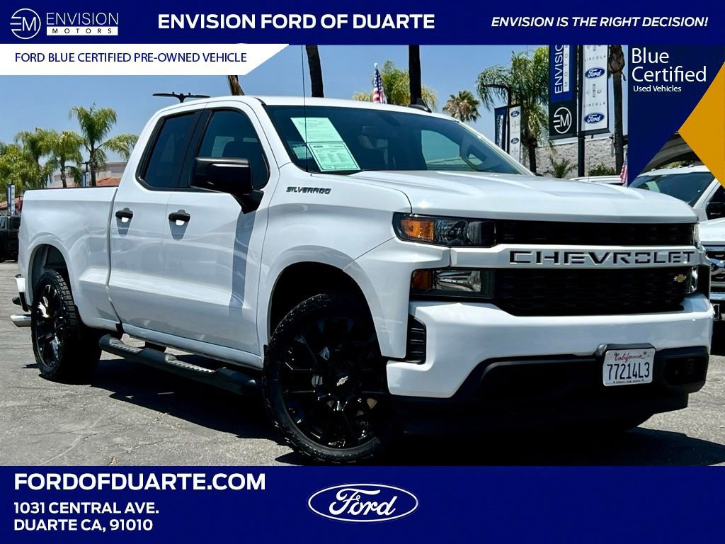 Used 2022 Chevrolet Silverado 1500 Custom RWD image 1