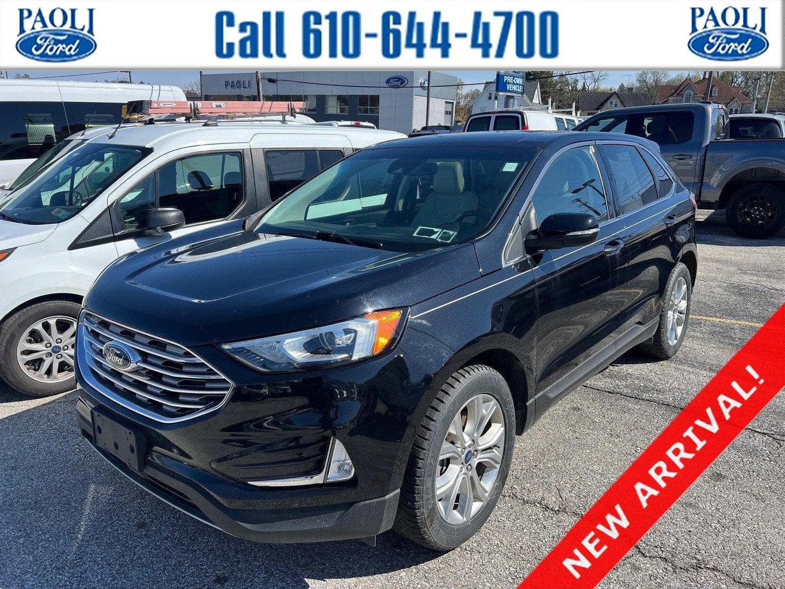 Certified 2020 Ford Edge Titanium w/ Class II Trailer Tow Package image 1