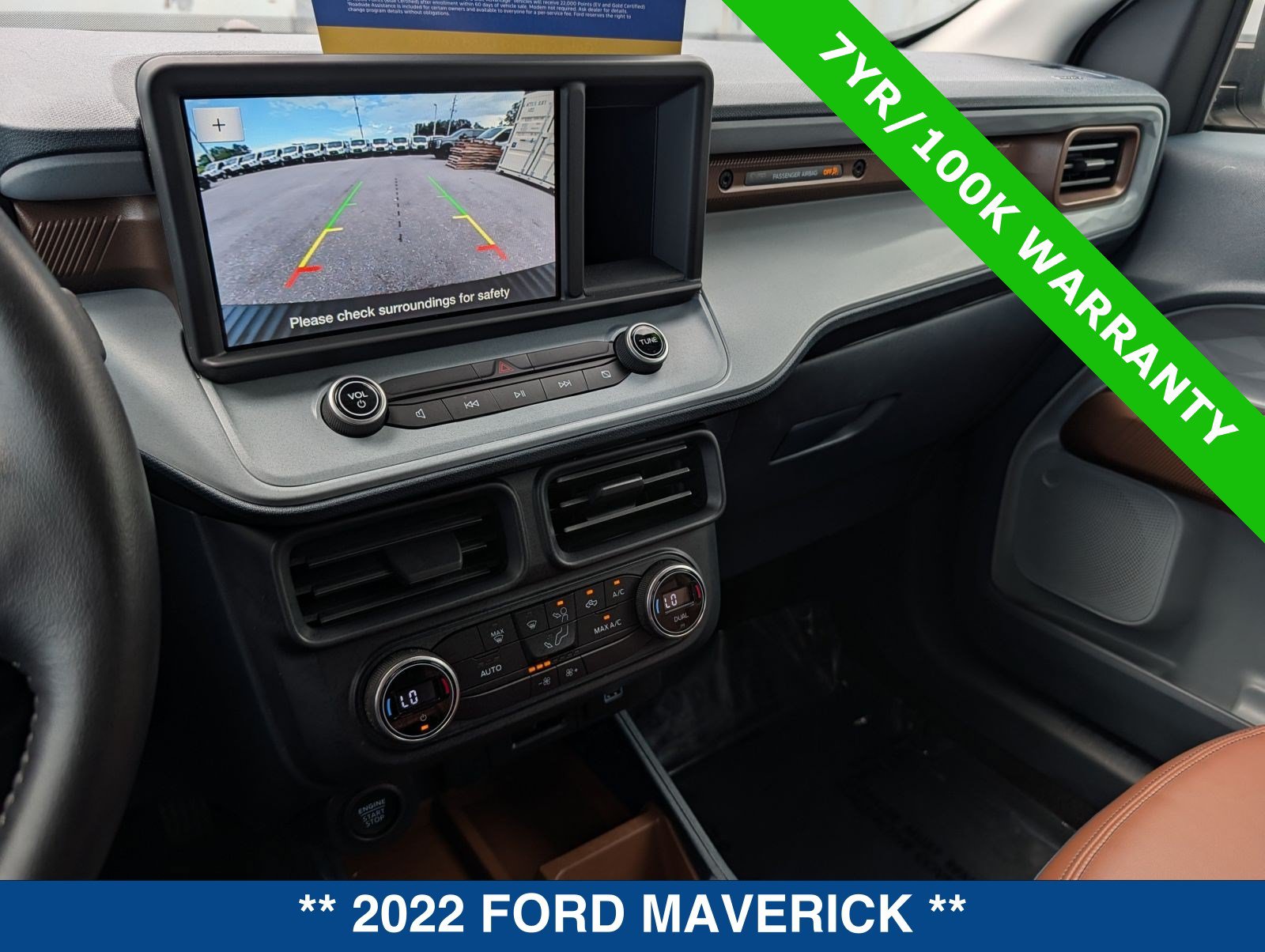 Certified 2022 Ford Maverick Lariat w/ Equipment Group 500A Standard AWD/4WD image 32