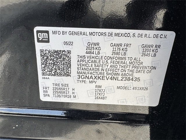 Used 2022 Chevrolet Equinox LT image 34