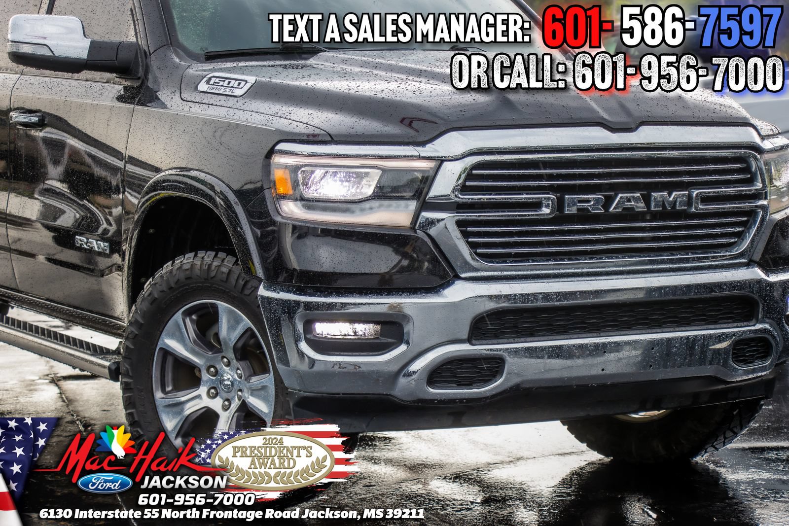 Used 2022 RAM 1500 Laramie AWD/4WD image 3