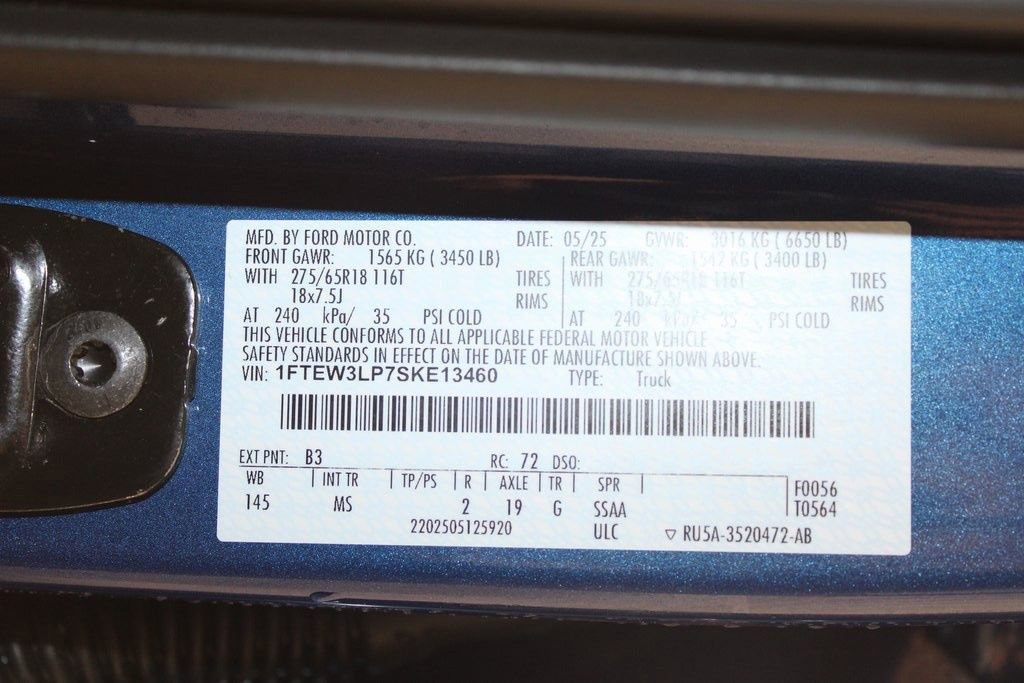 Certified 2025 Ford F150 XLT w/ Equipment Group 301A Standard image 23