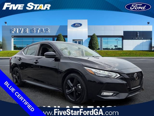Used 2023 Nissan Sentra SR w/ Midnight Edition Package FWD image 1