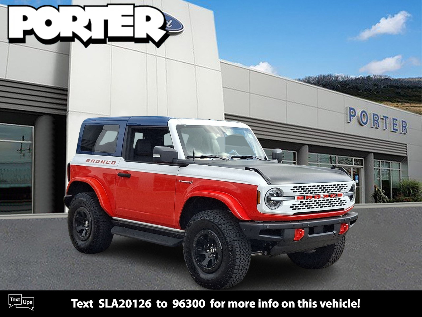 Certified 2025 Ford Bronco Stroppe Edition AWD/4WD image 1