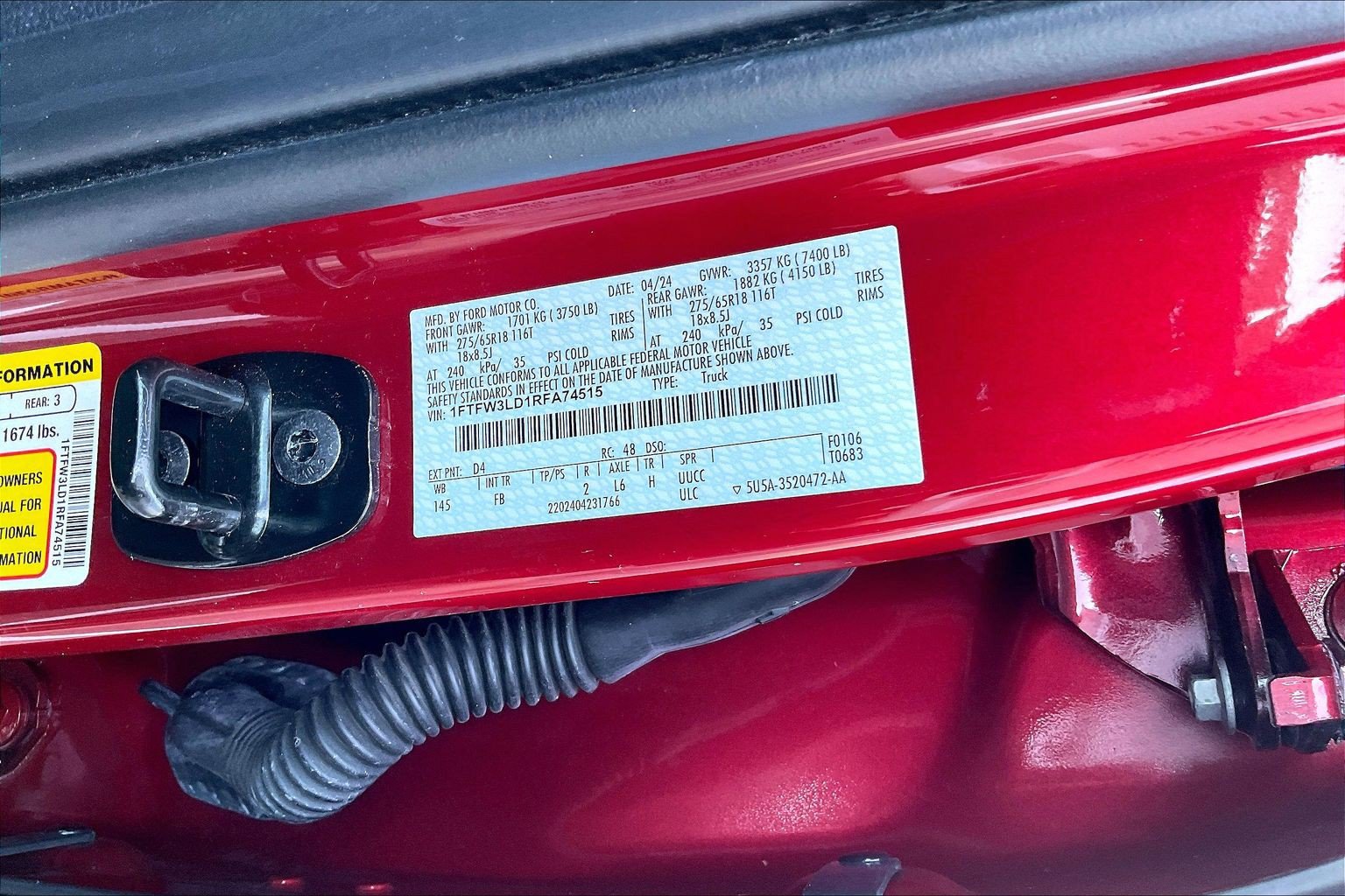Certified 2024 Ford F150 XLT w/ Equipment Group 302A MID AWD/4WD image 33
