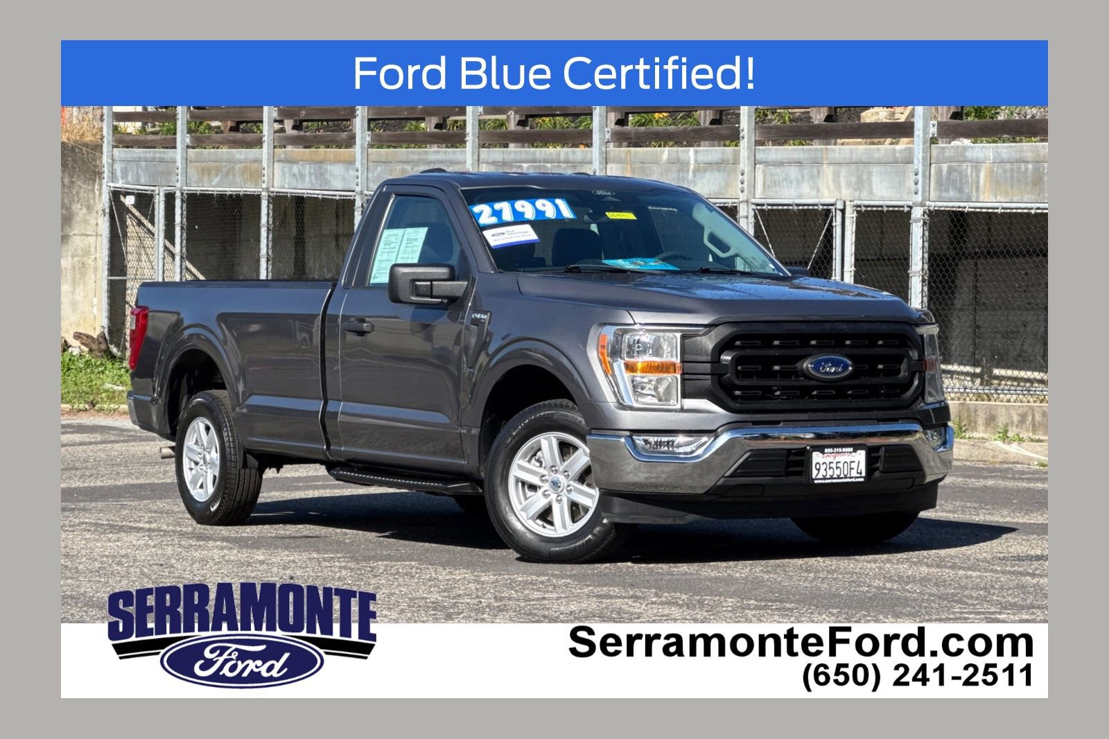 Certified 2022 Ford F150 XL w/ Equipment Group 101A High
