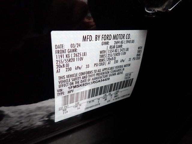 Certified 2024 Ford Explorer XLT w/ Equipment Group 202A image 23