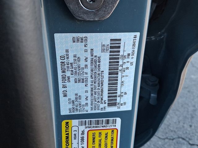 Certified 2022 Ford Bronco Sport Big Bend AWD/4WD image 27