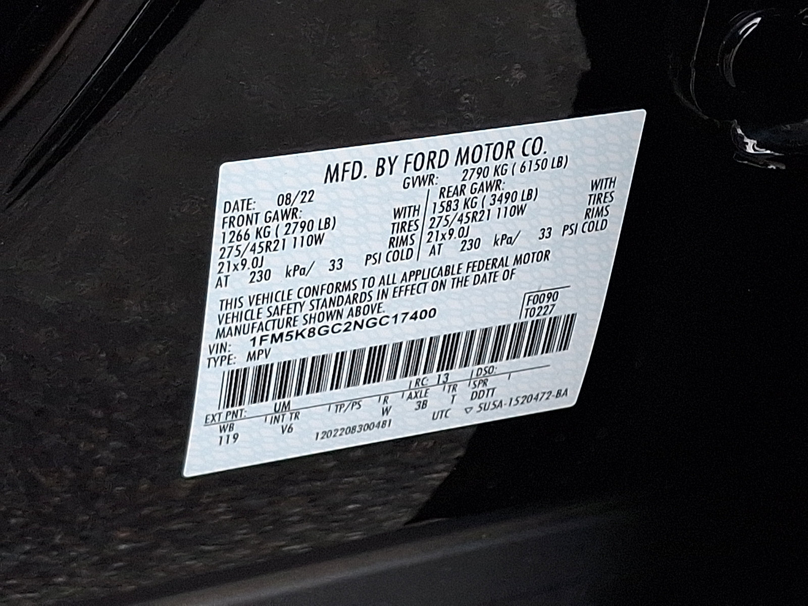 Certified 2022 Ford Explorer ST w/ ST Street Pack AWD/4WD image 28