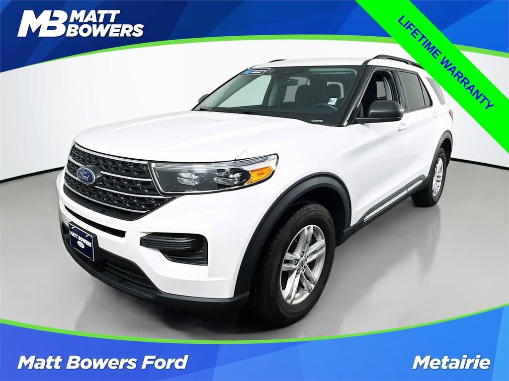 Certified 2023 Ford Explorer XLT w/ Class IV Trailer Tow Package