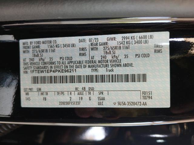 Certified 2023 Ford F150 XLT w/ Equipment Group 302A High image 21