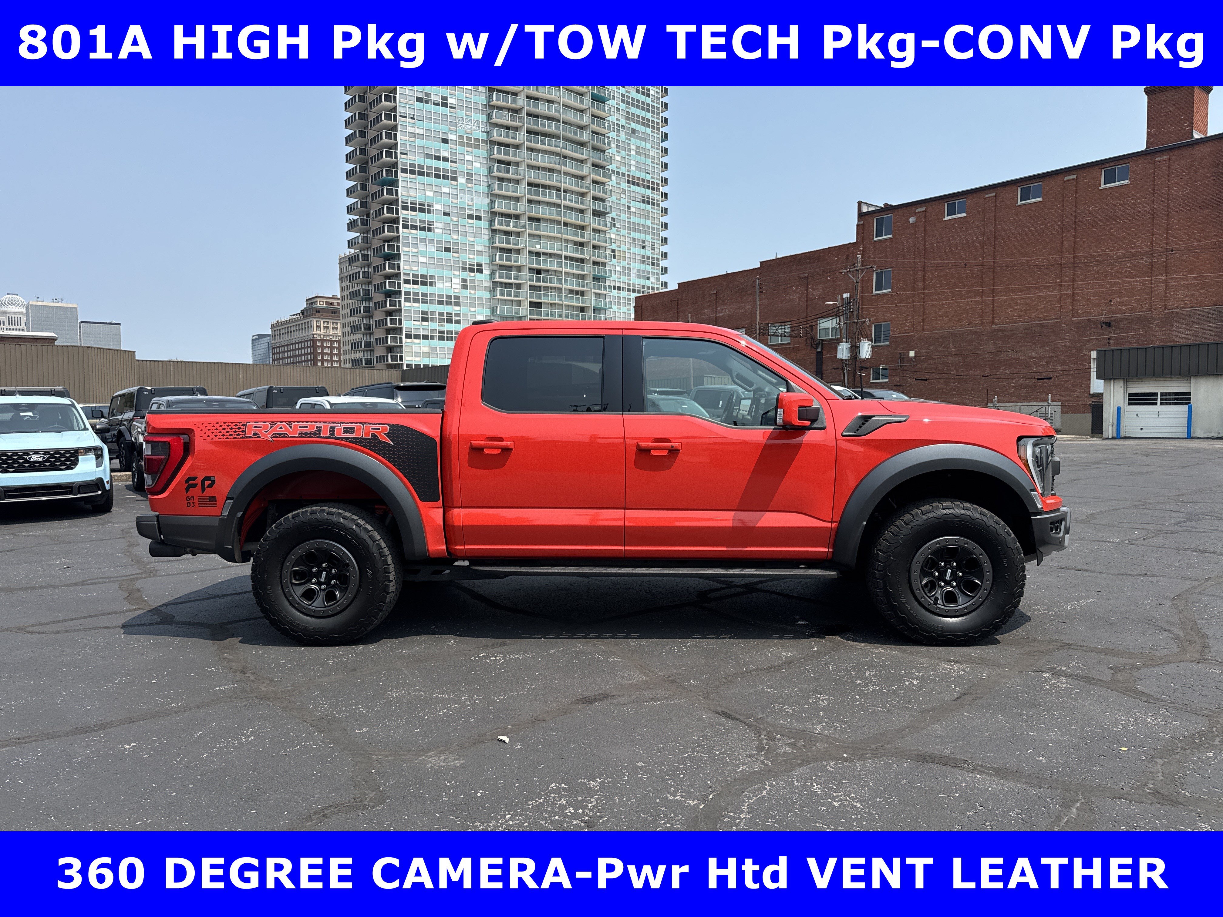 Certified 2022 Ford F150 Raptor w/ Equipment Group 801A High AWD/4WD image 2
