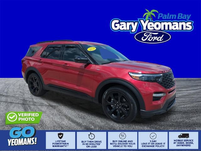 Certified 2024 Ford Explorer ST-Line w/ Class IV Trailer Tow Package RWD image 1