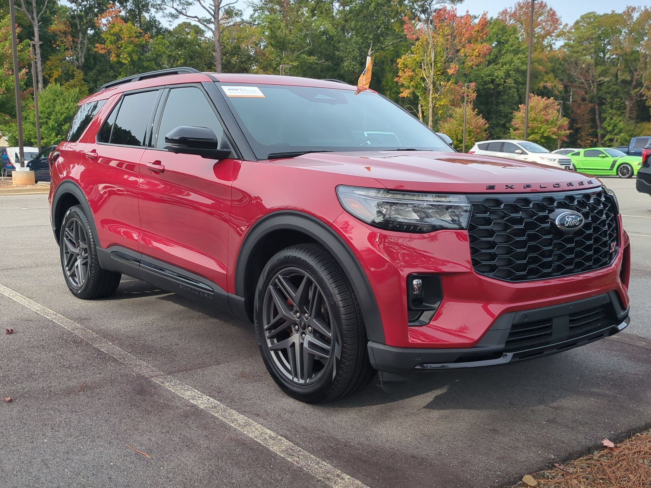 Certified 2025 Ford Explorer ST w/ Sun And Sound Package AWD/4WD image 2