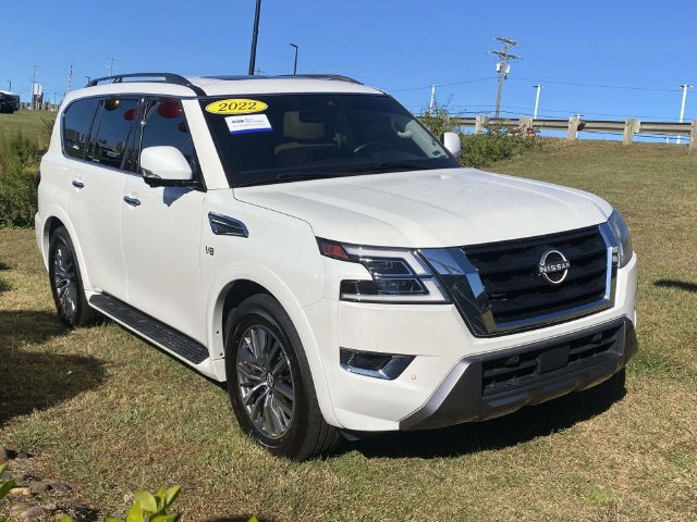 Used 2022 Nissan Armada Platinum w/ Captain's Chairs Package