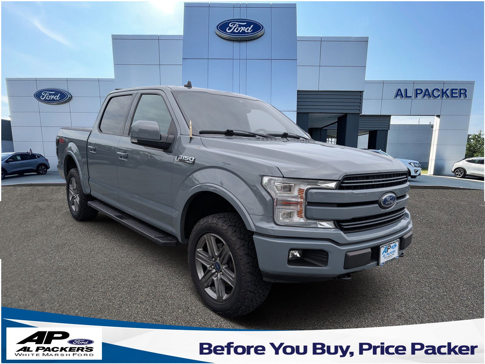 Certified 2020 Ford F150 Lariat w/ Equipment Group 502A Luxury