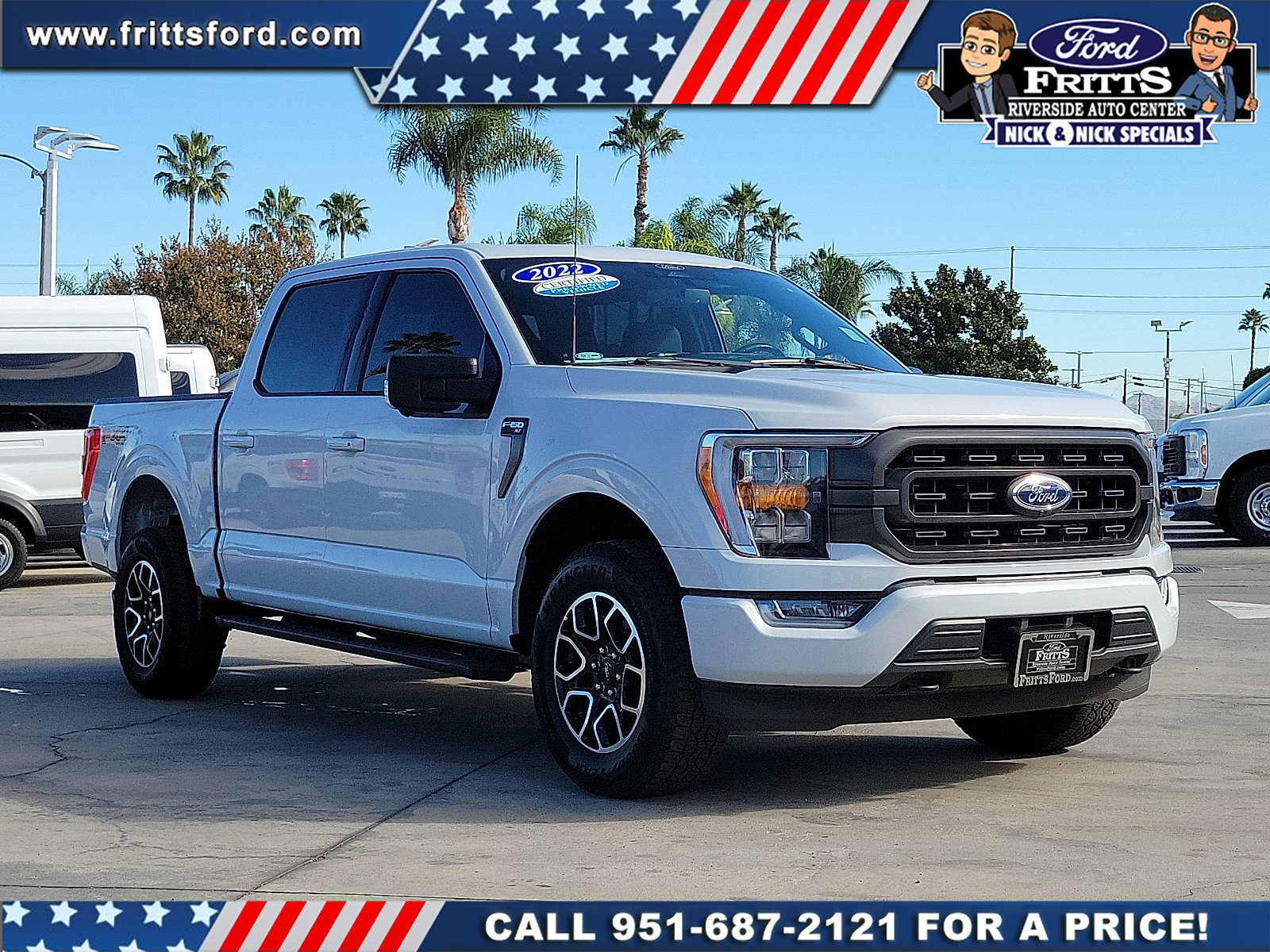 Certified 2022 Ford F150 XLT w/ Equipment Group 302A High image 3